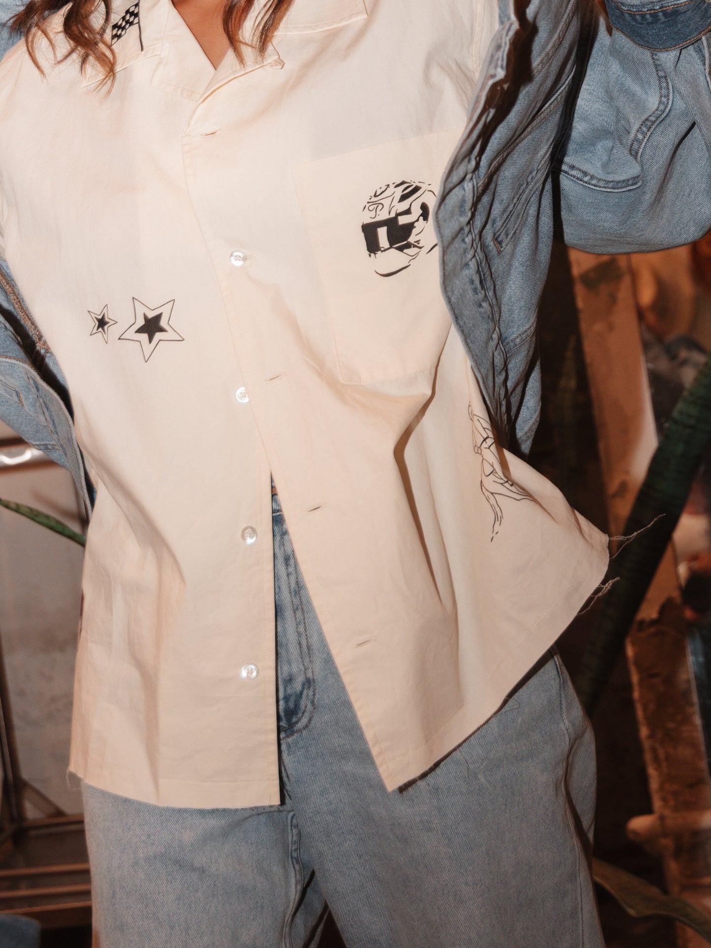 Circuit Cowboy Shirt – Off White (Pre-order)