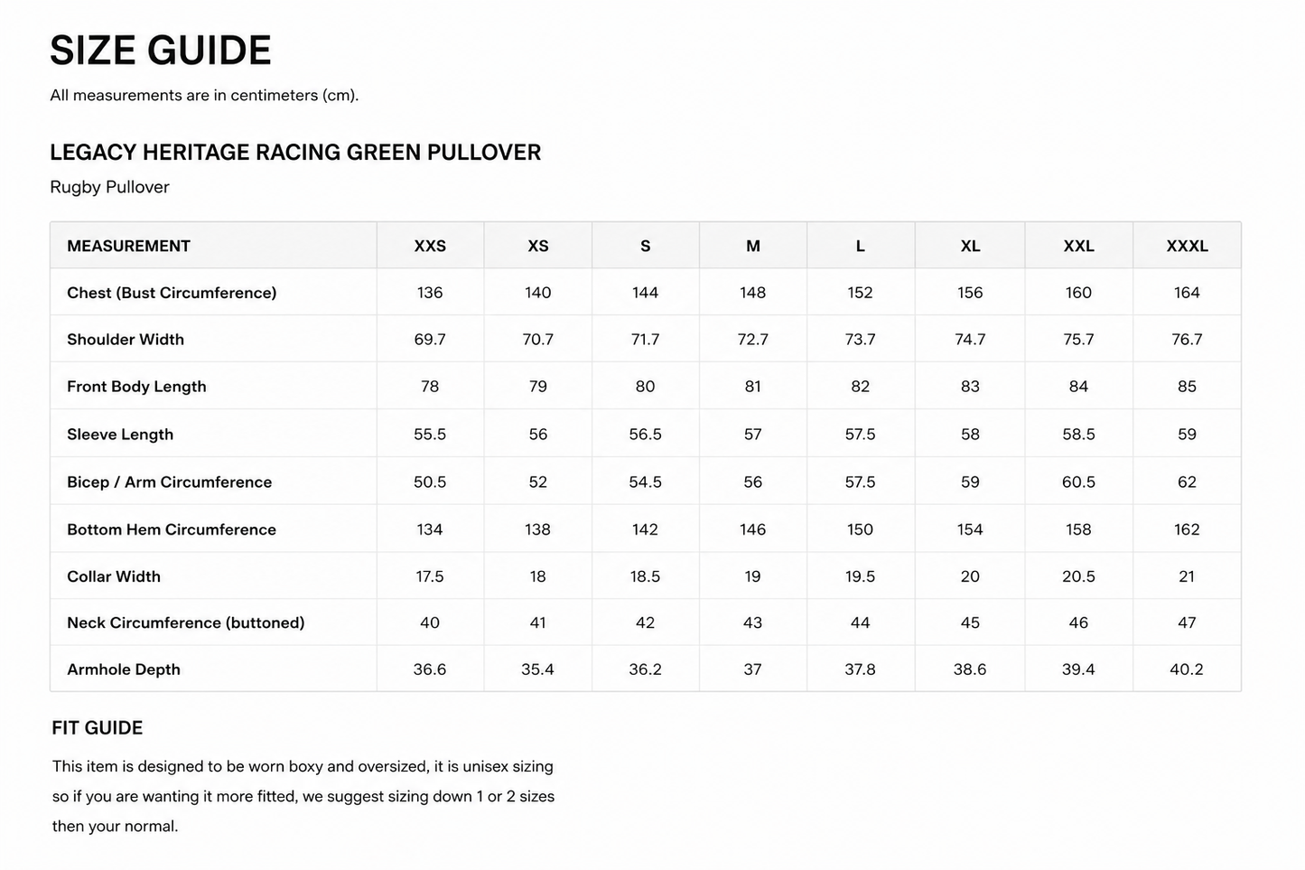 LEGACY HERITAGE RACING GREEN PULLOVER