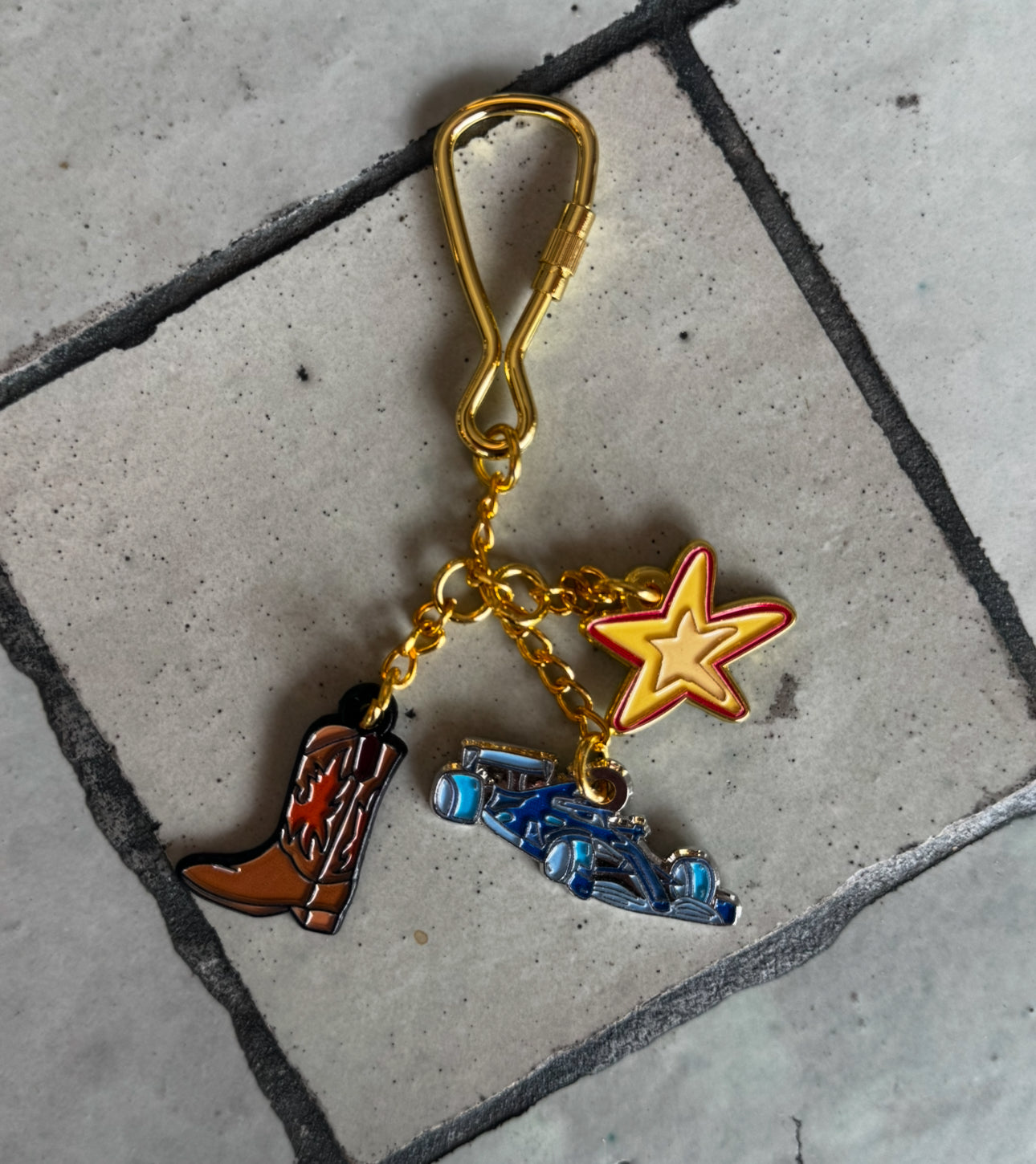 Cowboy Keyring by Lykka