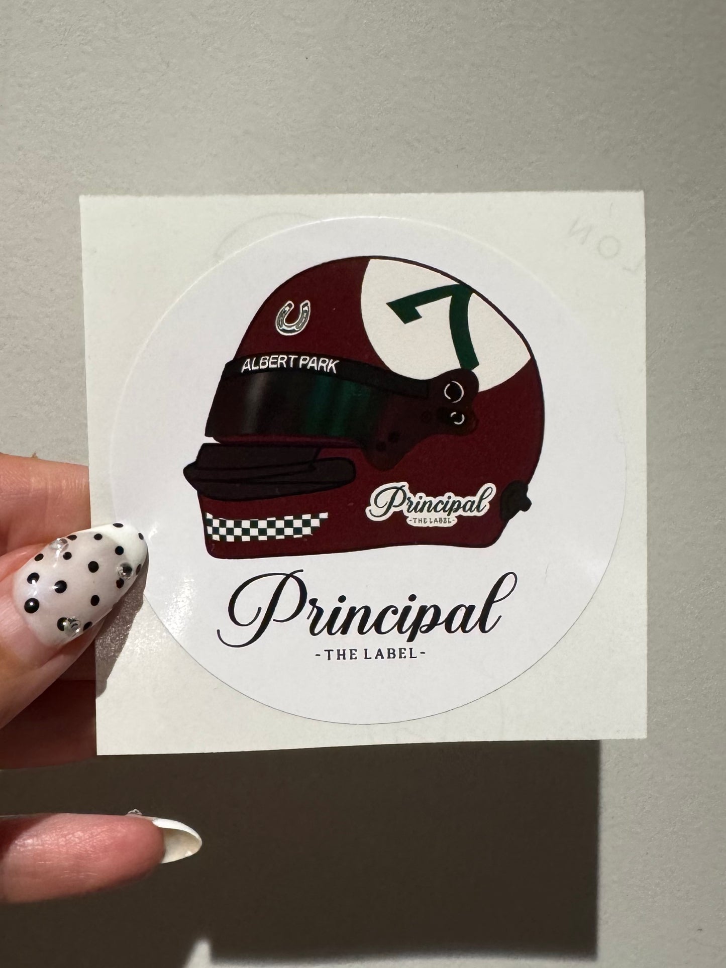 GLT x Principal Helmet Stickers