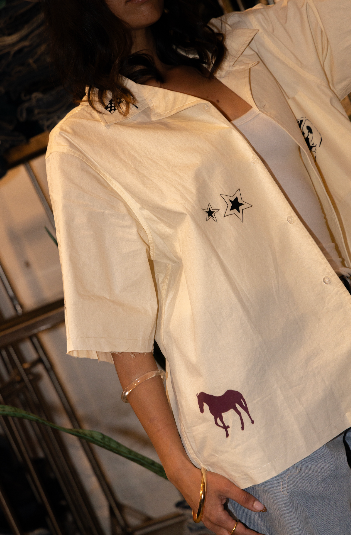 Circuit Cowboy Shirt – Off White (Pre-order)