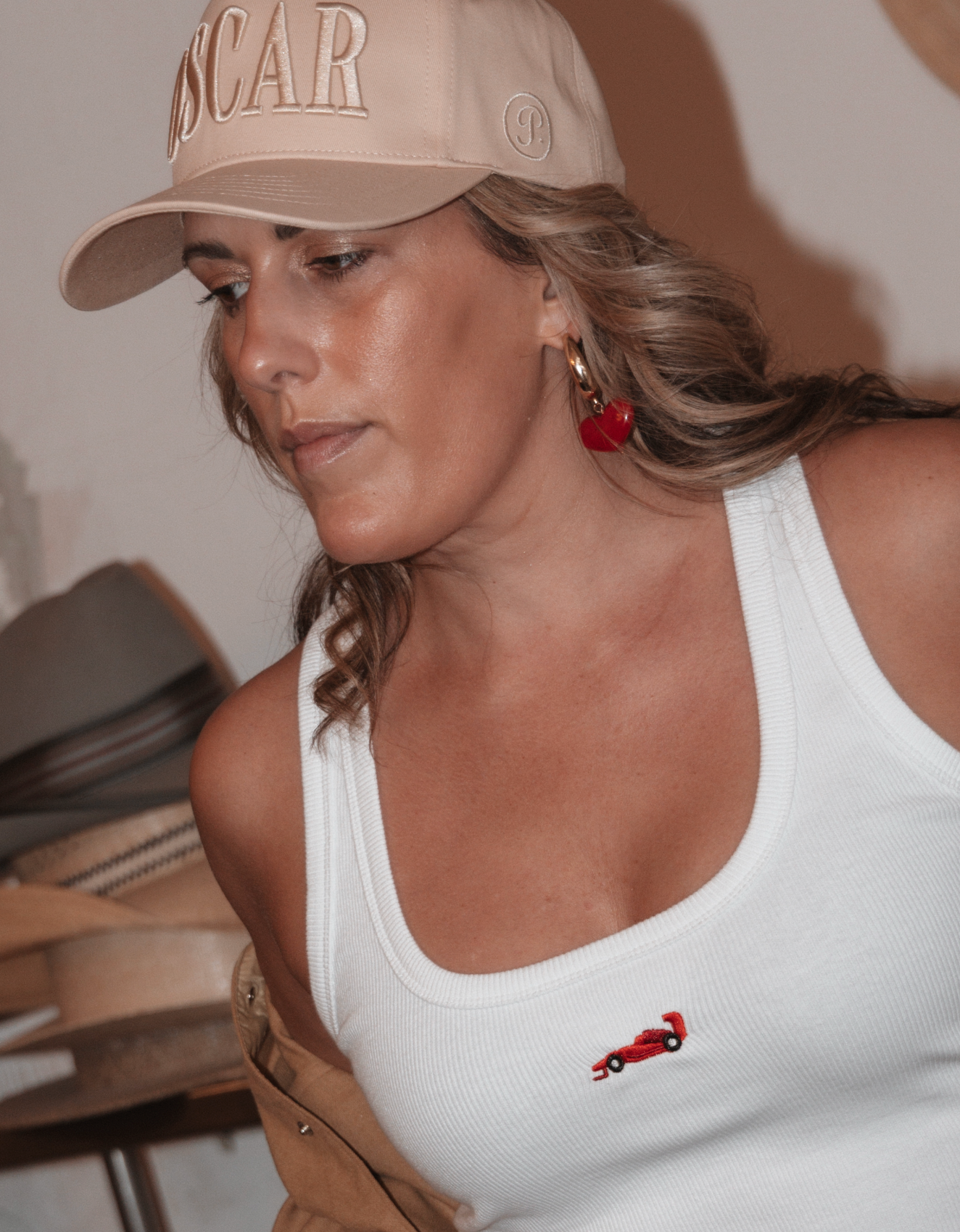 Pit Stop Tank – White (Pre-order)
