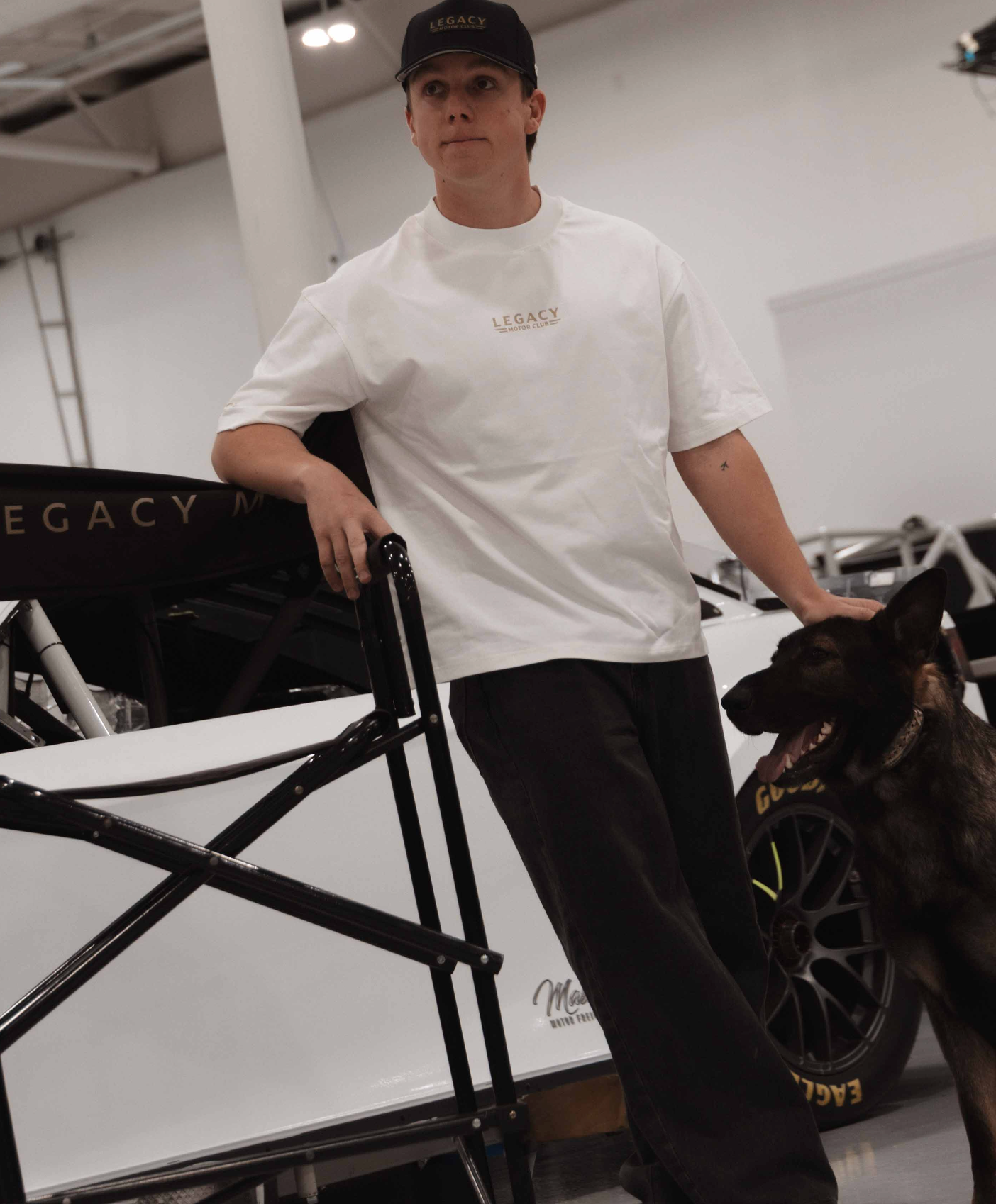 LEGACY HOME RACE TEE (White)