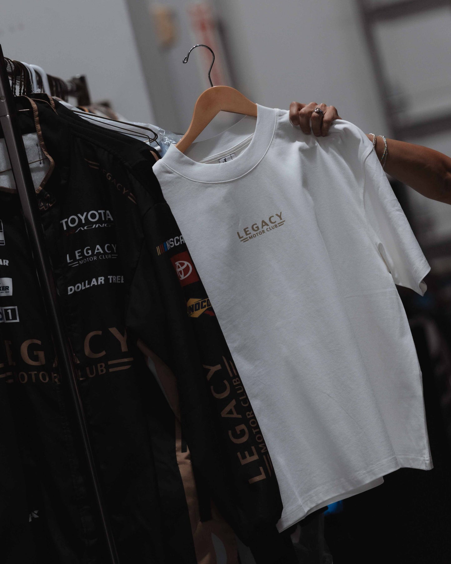 LEGACY HOME RACE TEE (White)