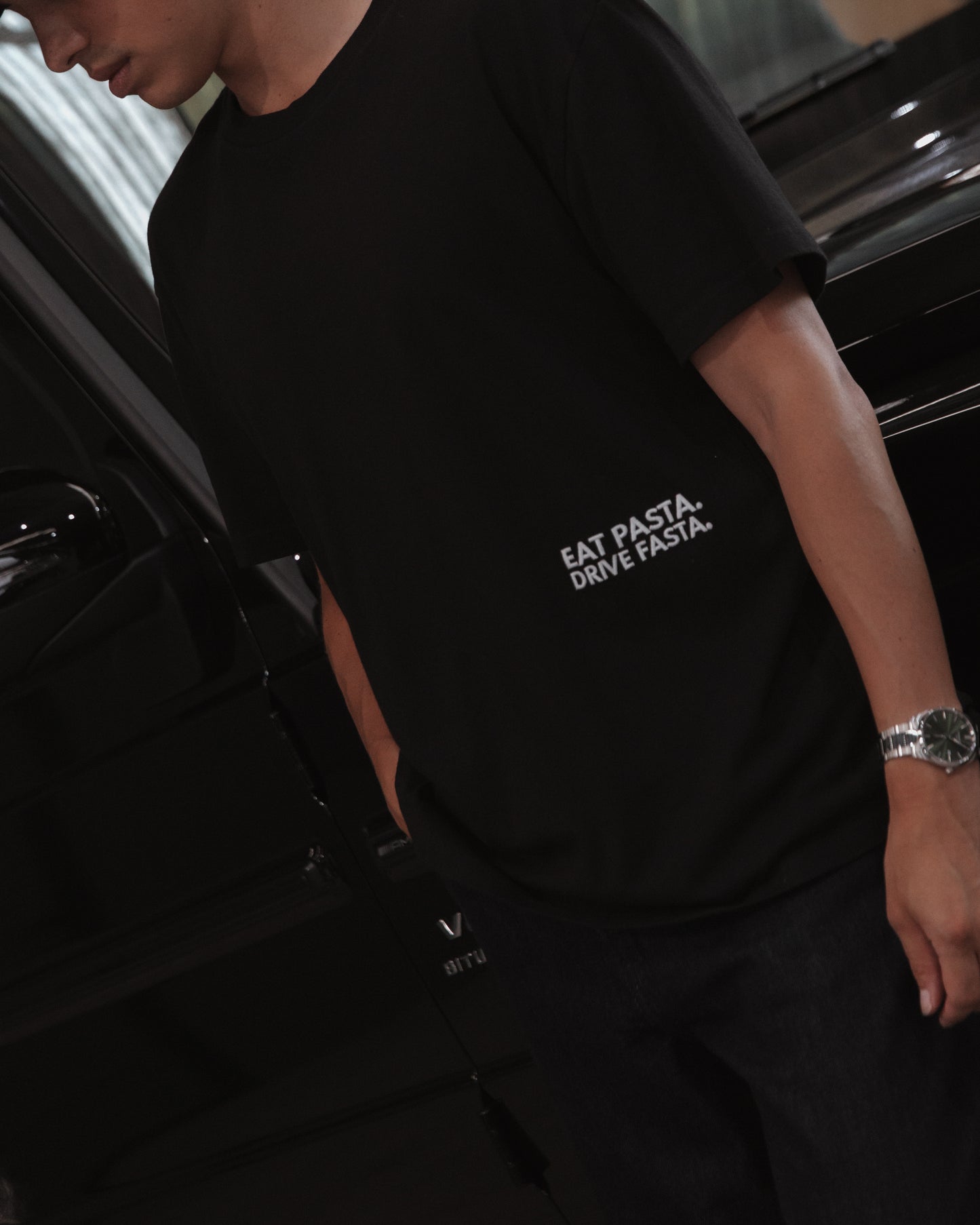 Eat Pasta Drive Fasta - T-Shirt