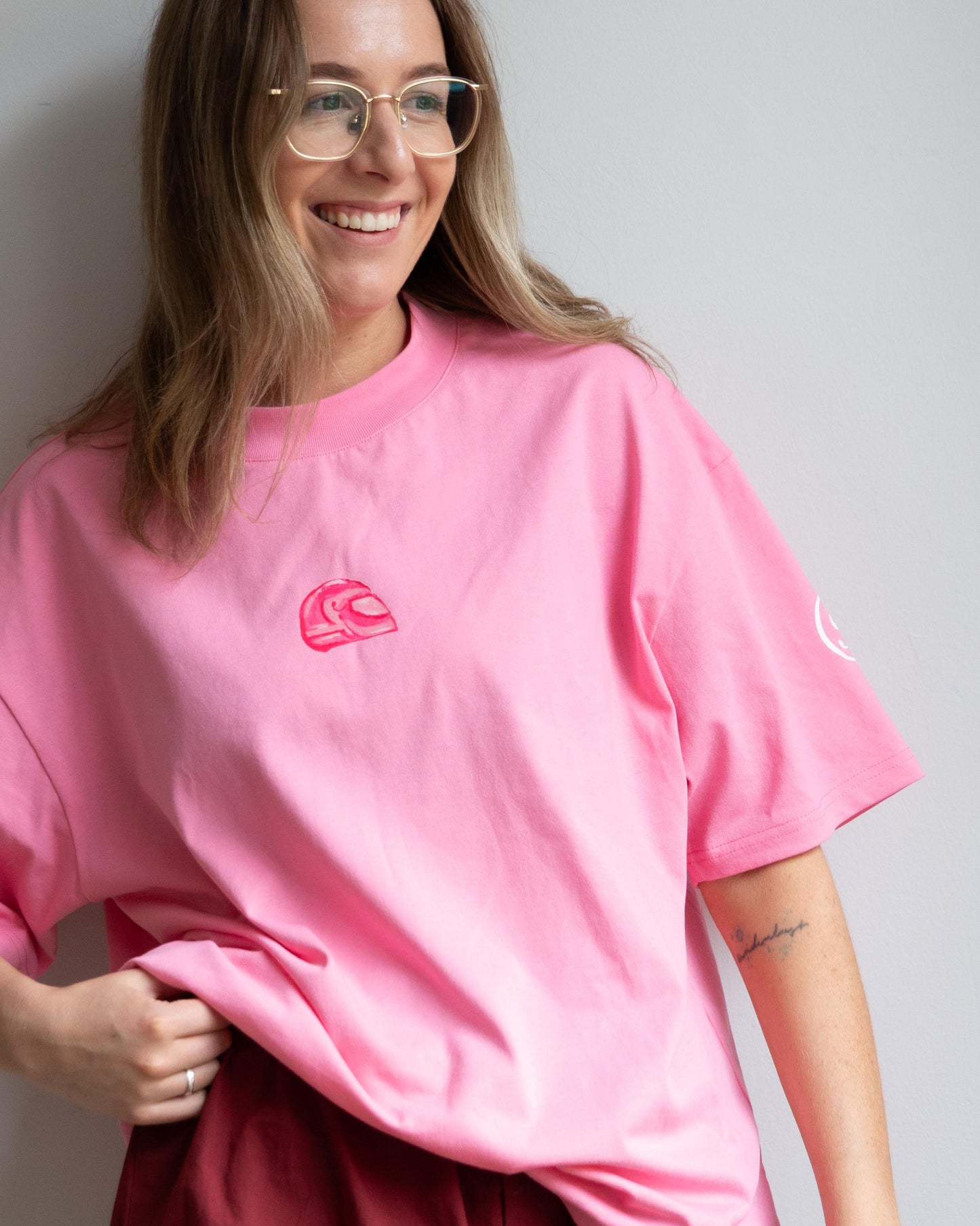 The Signature Pink Car T-Shirt by Lykka