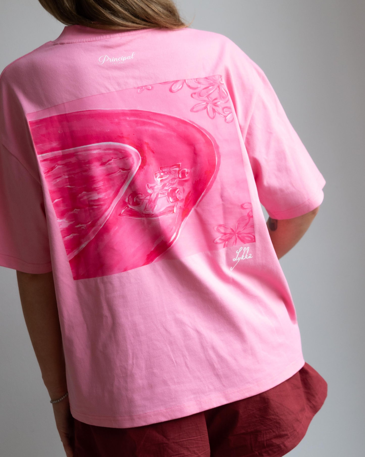 The Signature Pink Car T-Shirt by Lykka