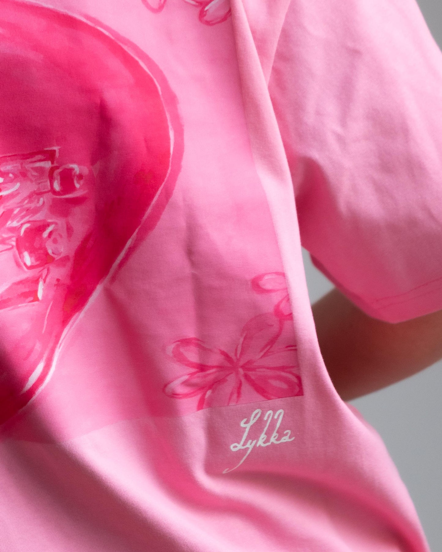 The Signature Pink Car T-Shirt by Lykka