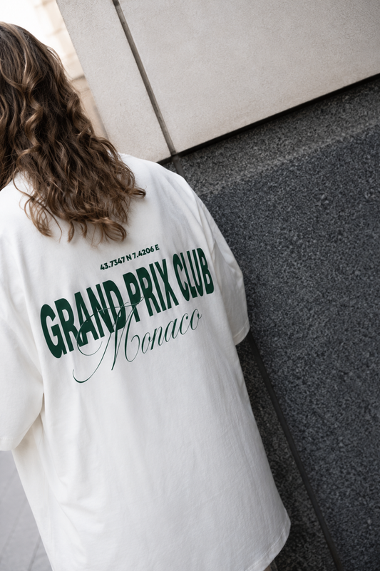 HOME RACE T-SHIRT - MONACO GP CLUB (WHITE)
