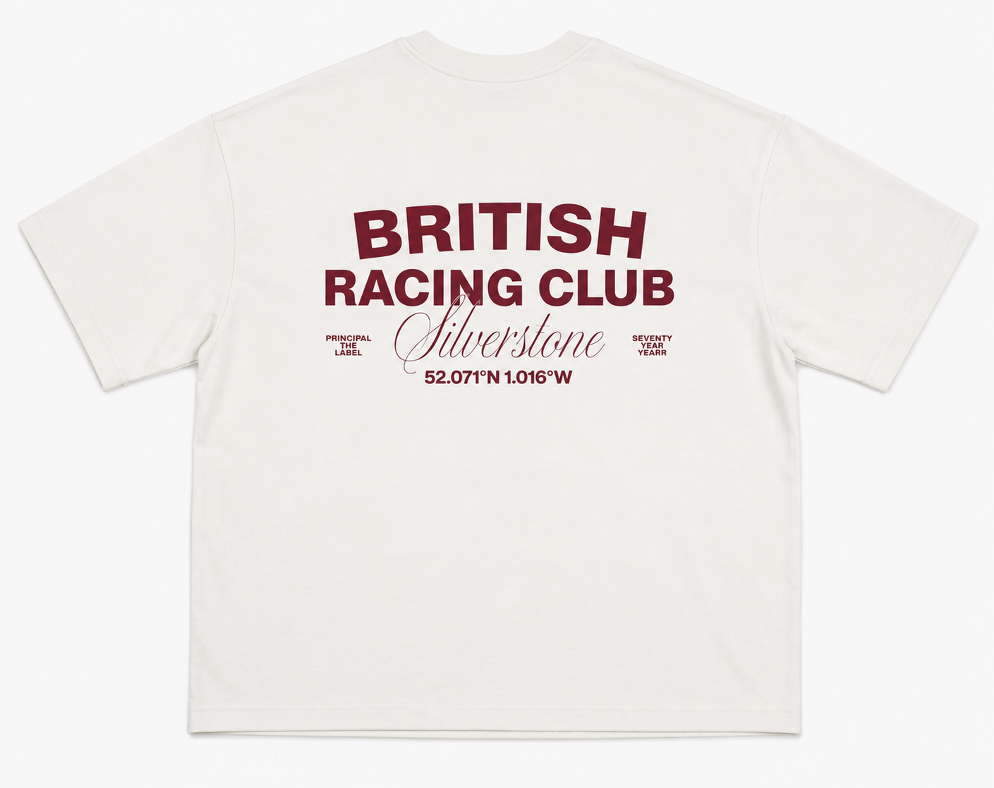 HOME RACE T-SHIRT - BRITISH RACING CLUB