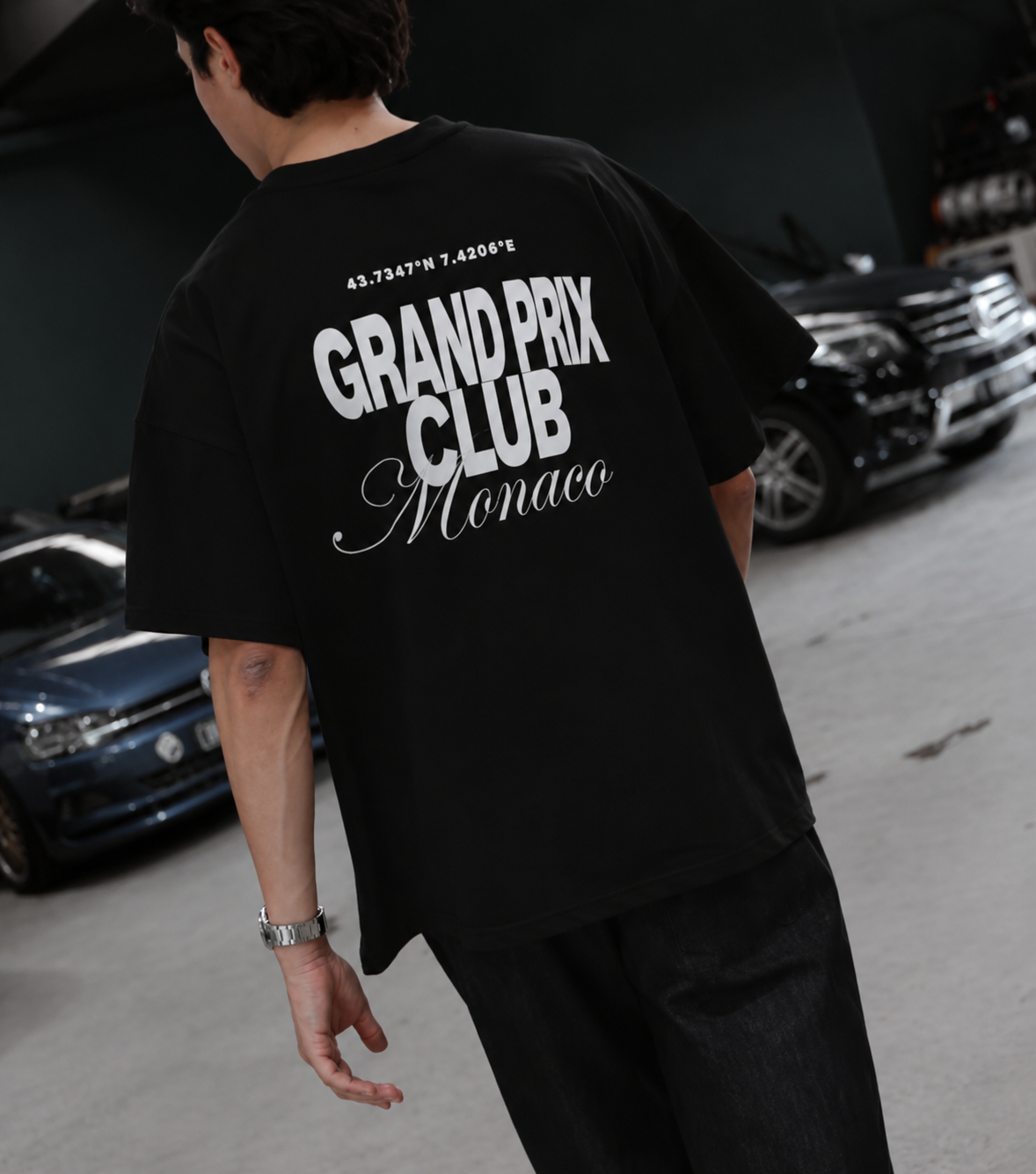 HOME RACE T-SHIRT - MONACO GP CLUB (BLACK)