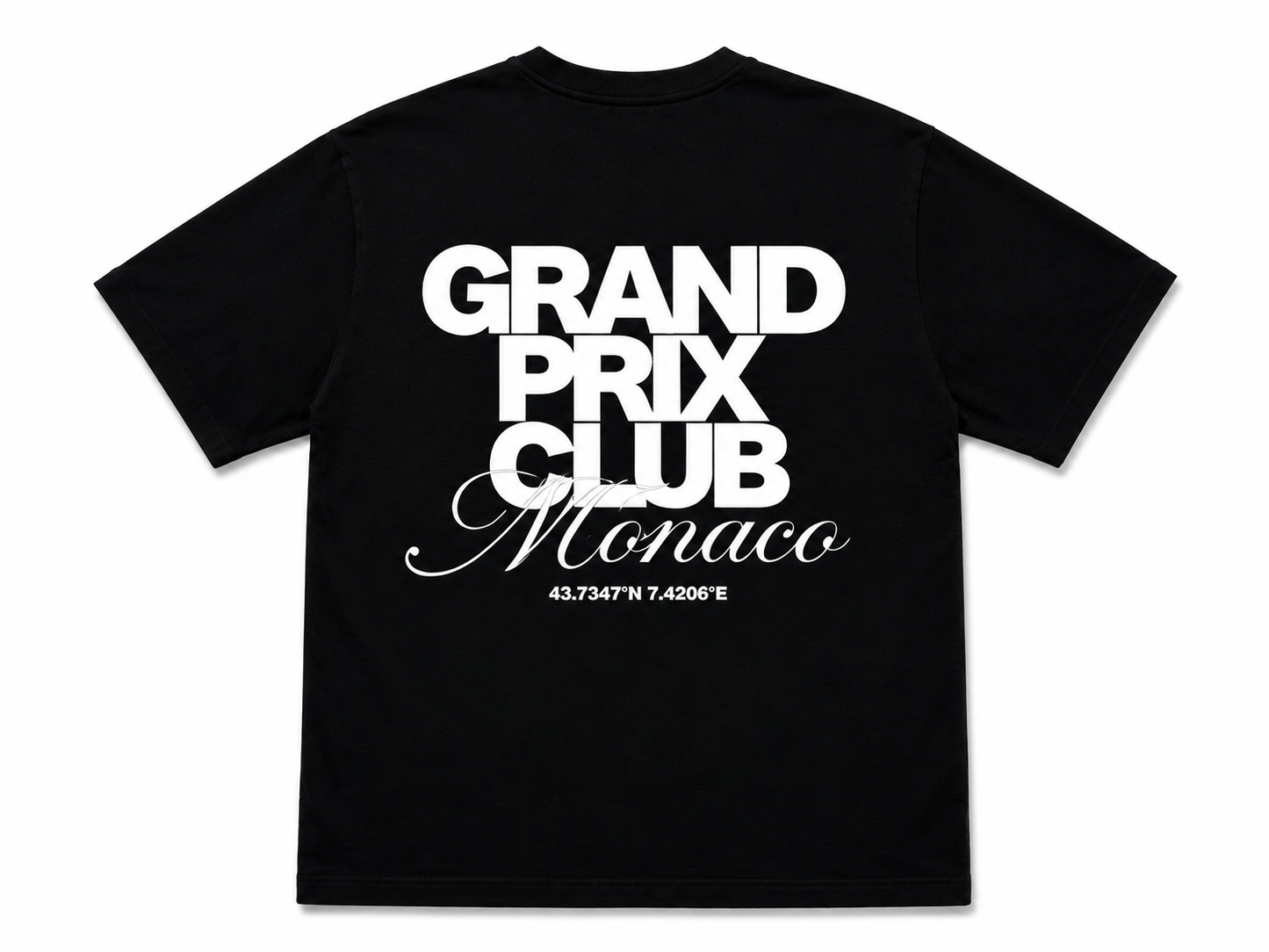 HOME RACE T-SHIRT - MONACO GP CLUB (BLACK)