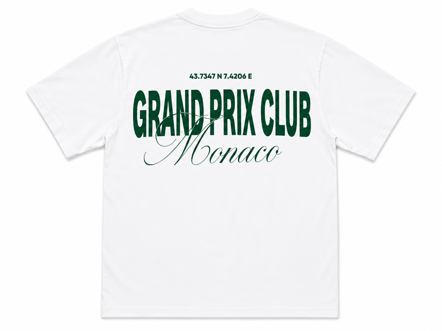HOME RACE T-SHIRT - MONACO GP CLUB (WHITE)