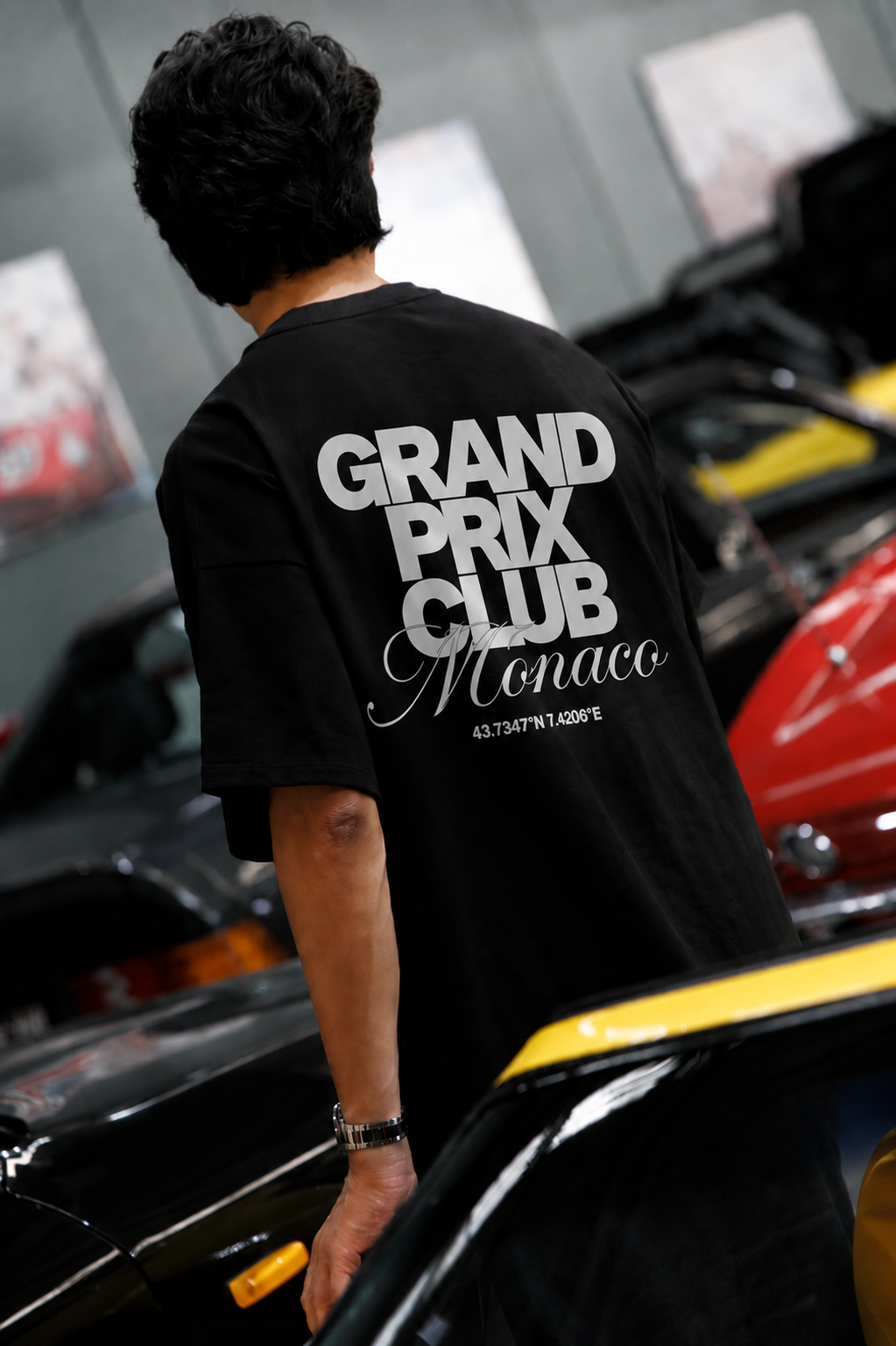 HOME RACE T-SHIRT - MONACO (BLACK)