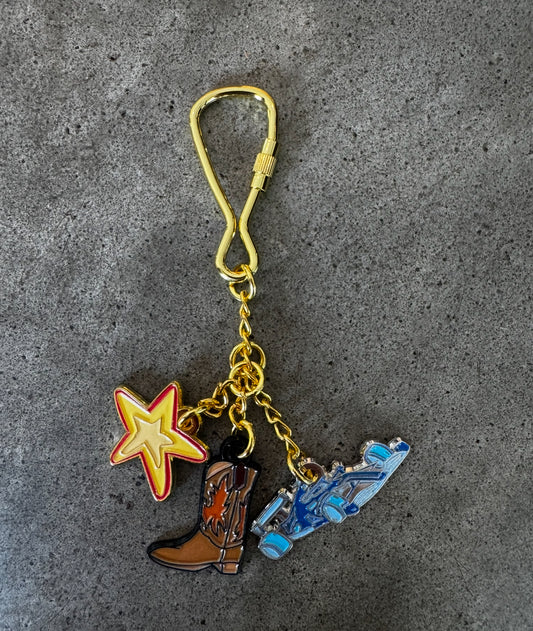 Cowboy Keyring by Lykka