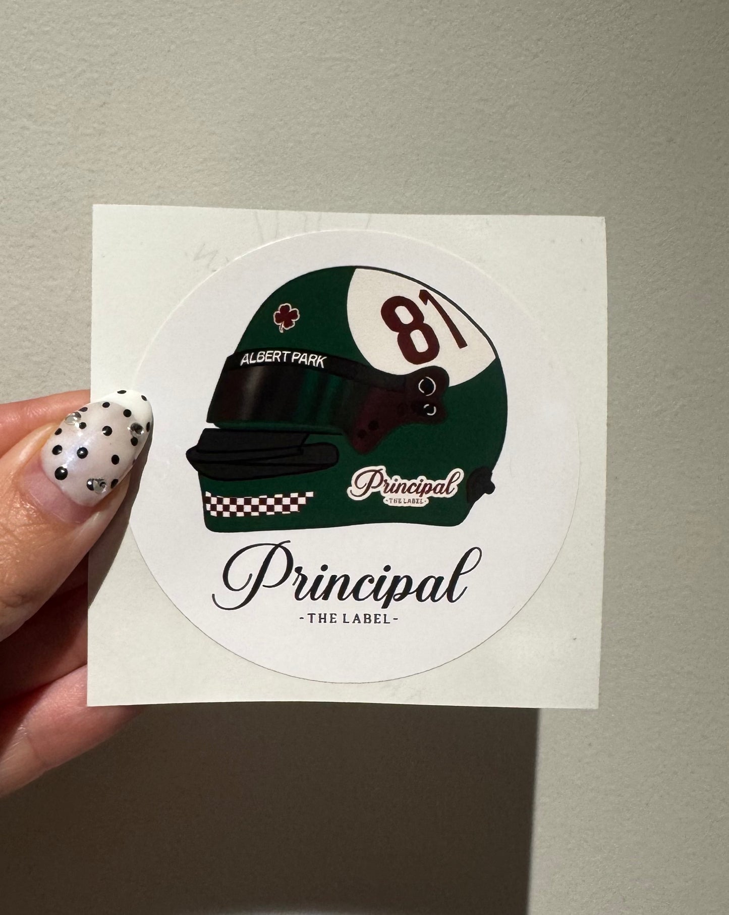 GLT x Principal Helmet Stickers