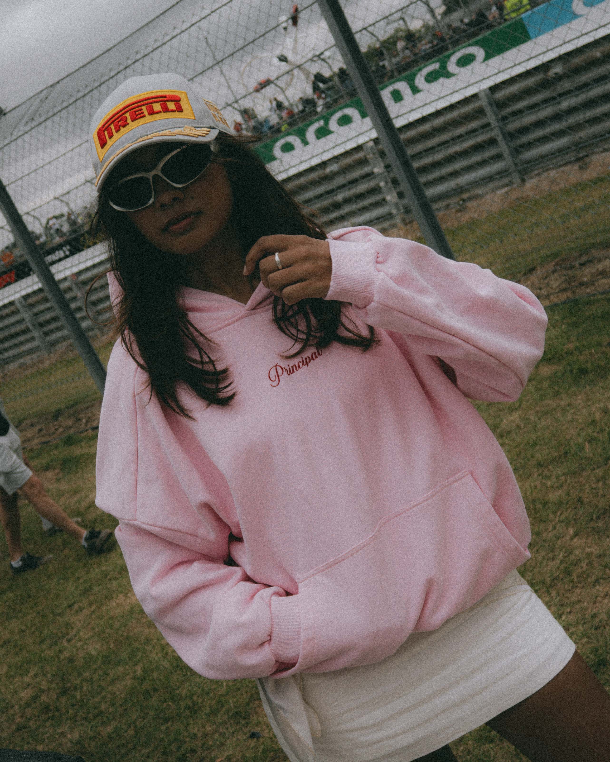 PINK CAR HOODIE BY LYKKA – Principal The Label