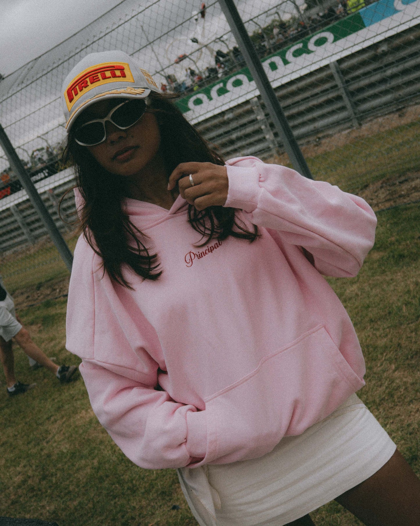 PINK CAR HOODIE BY LYKKA