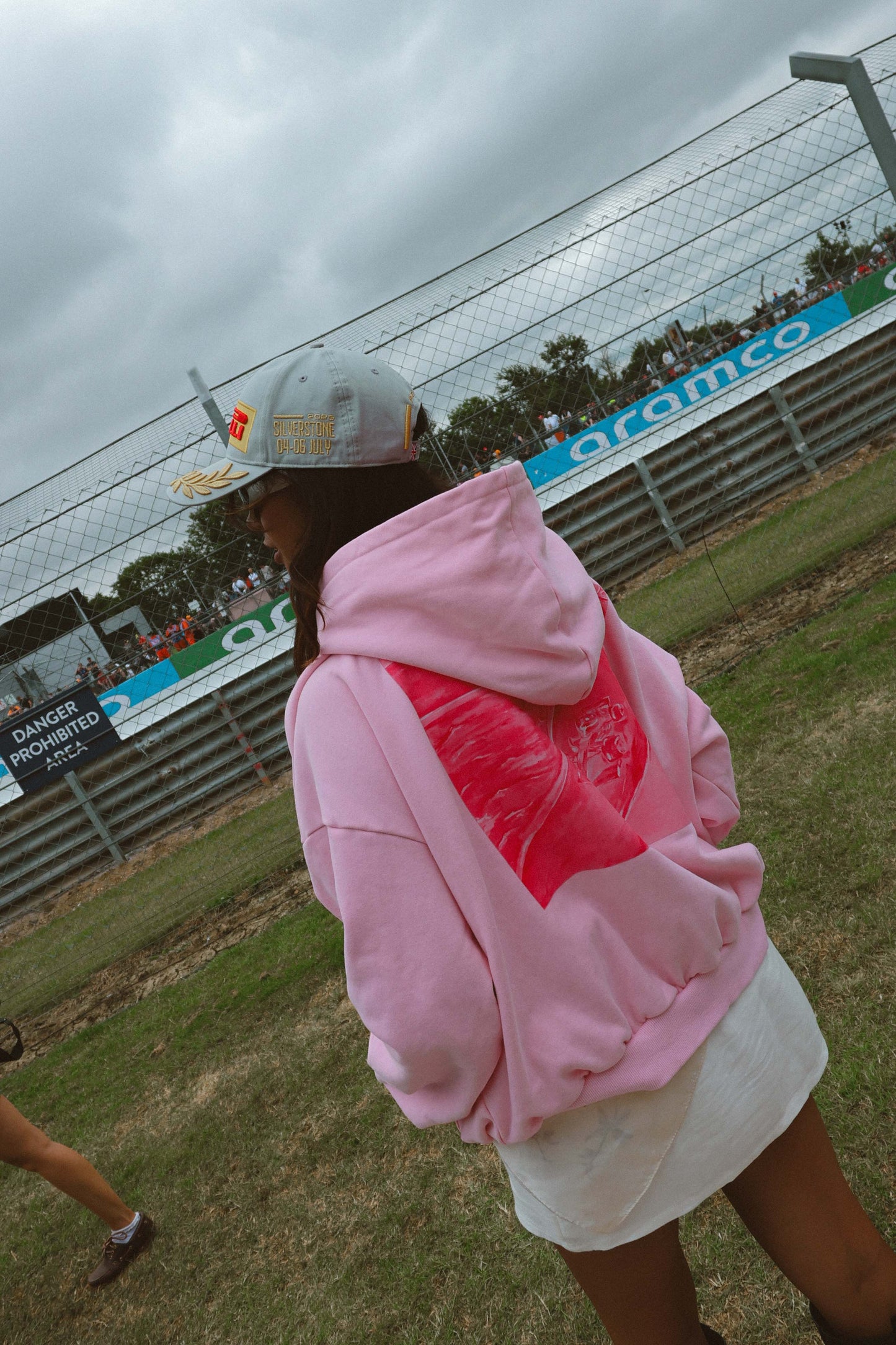 PINK CAR HOODIE BY LYKKA