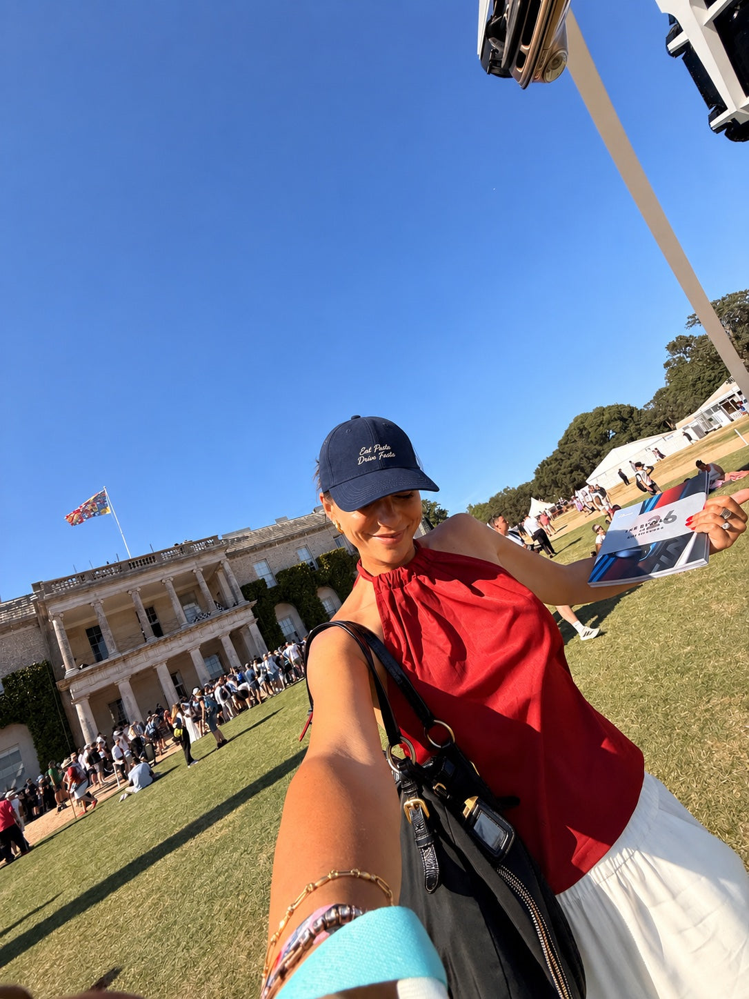 EAT PASTA DRIVE FASTA - Navy Hat