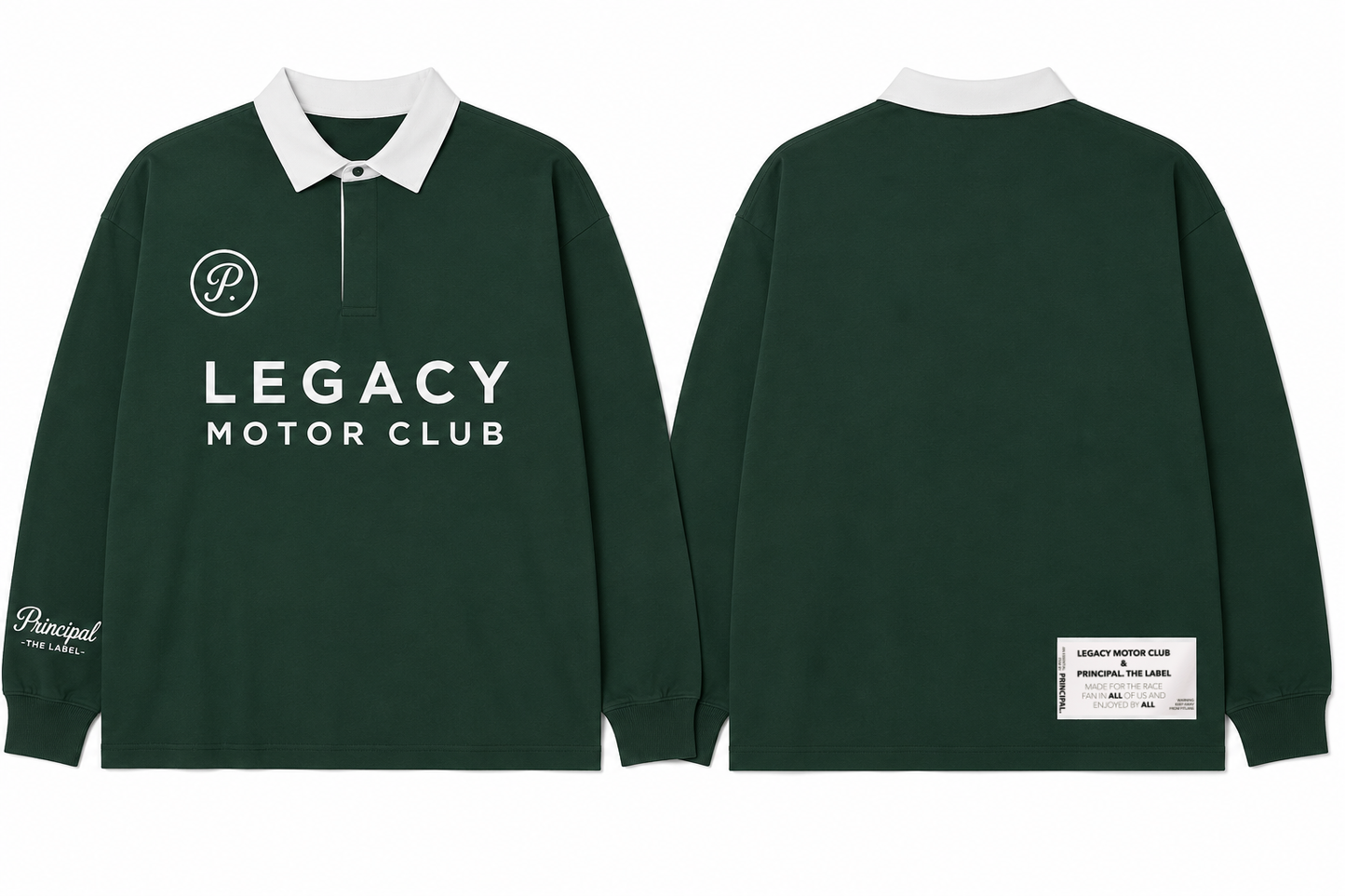 LEGACY HERITAGE RACING GREEN PULLOVER