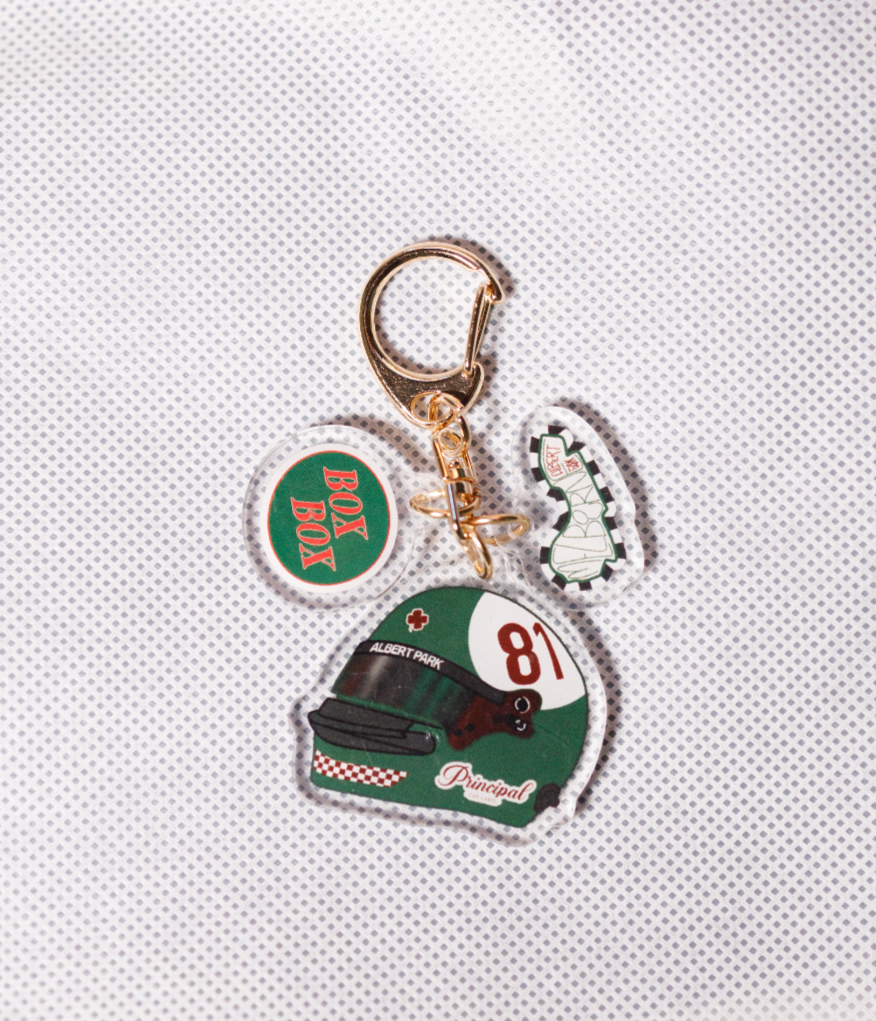 GLT x Principal - "Race Day Luck" Key Chain