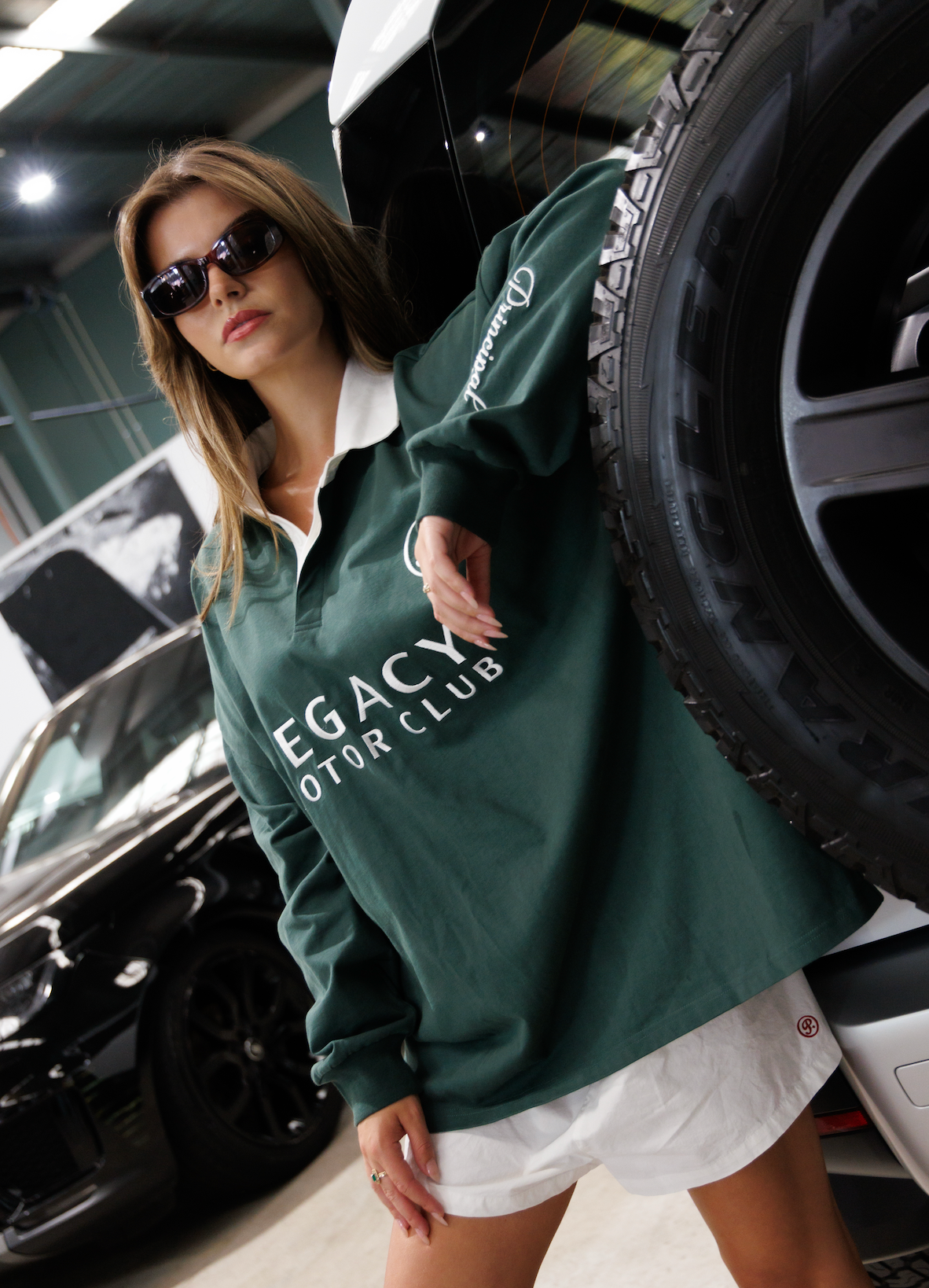LEGACY HERITAGE RACING GREEN PULLOVER