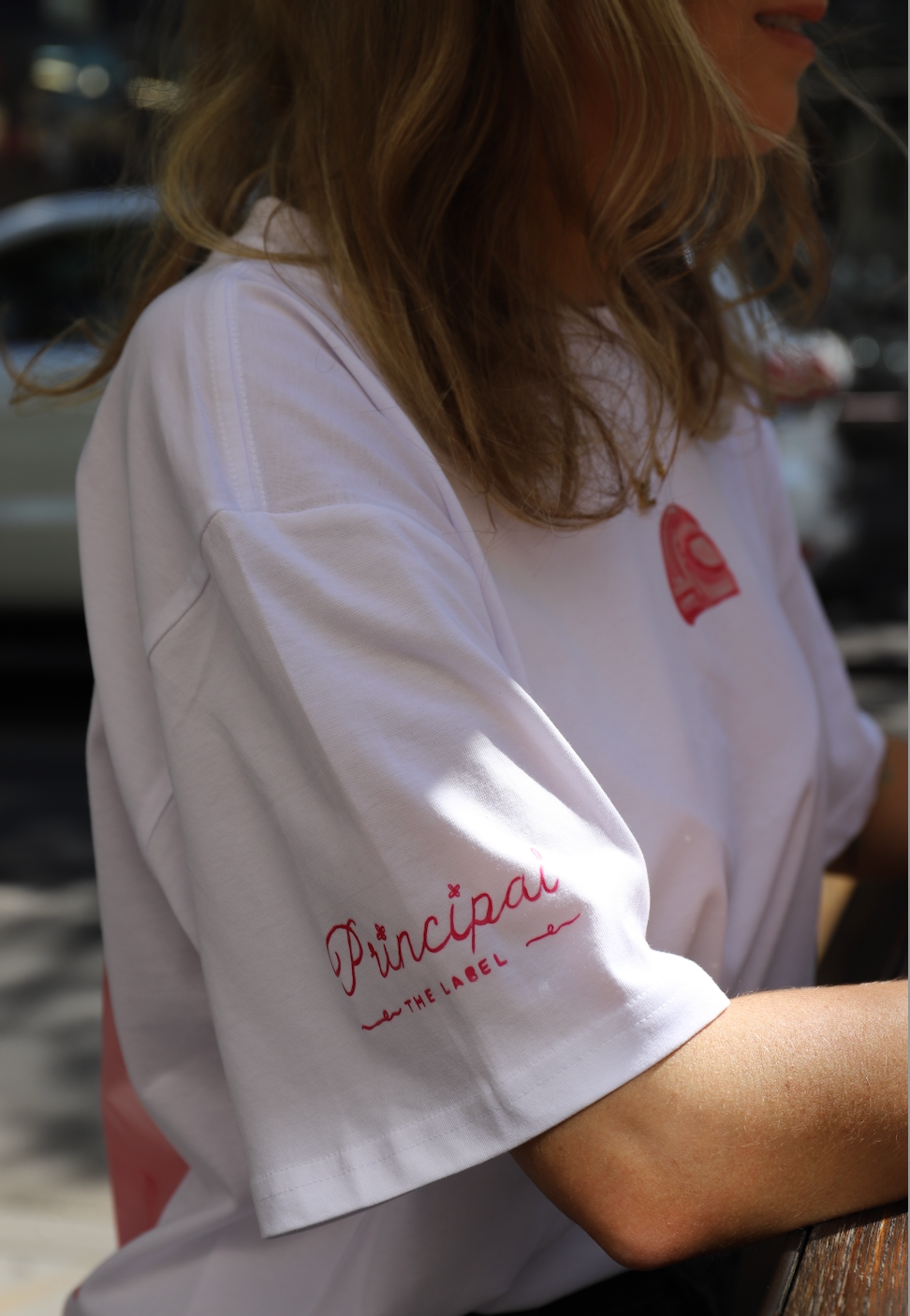 The 'Marli' T-Shirt (Light Purple) - Lykka Collab