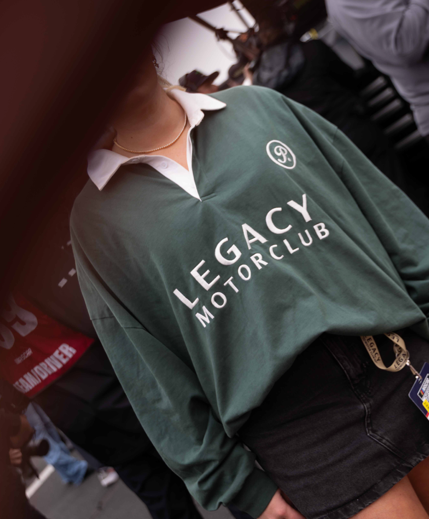 LEGACY HERITAGE RACING GREEN PULLOVER