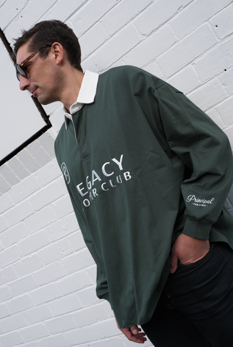 LEGACY HERITAGE RACING GREEN PULLOVER
